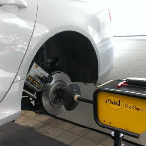 Brake disc resurfacing